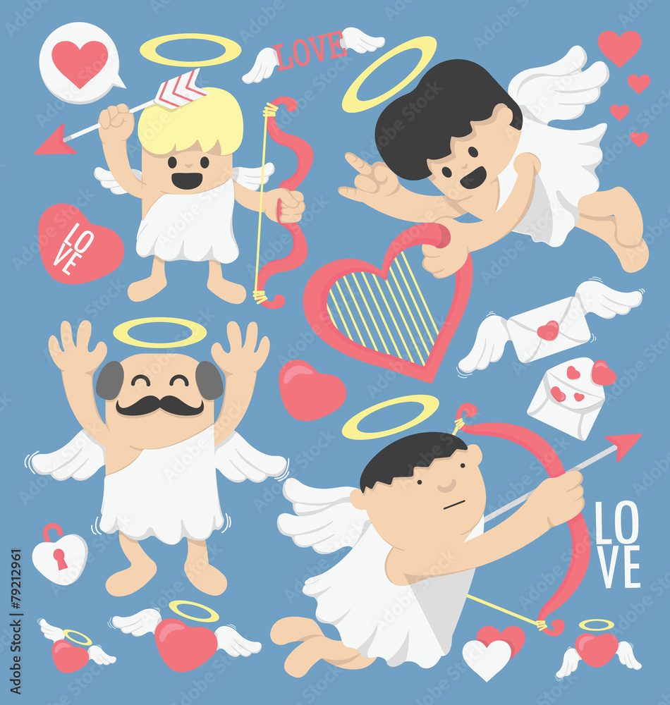 illustrations cartoon cupid bow and arrows illustrations cartoon cupid bow and arrows