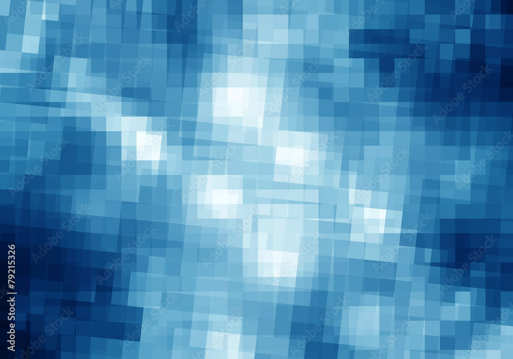 Abstract blue geometric background, mosaic banner. Abstract blue geometric background, mosaic banner.