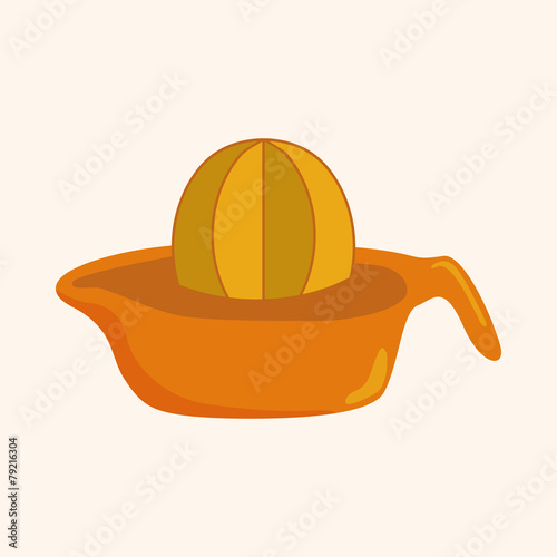 kitchenware juicer theme elements vector,eps