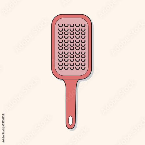 kitchenware peeler theme elements vector,eps