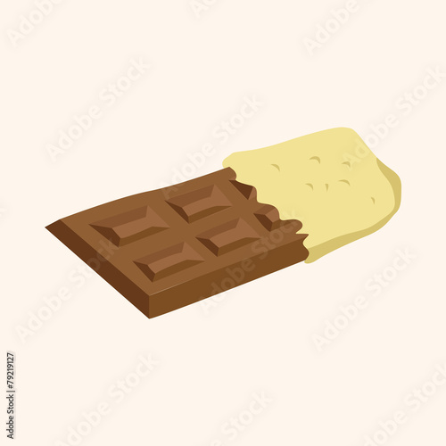 chocolate theme elements vector,eps
