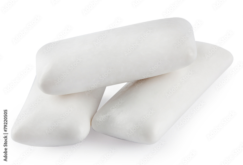 Three chewing gum Three chewing gum