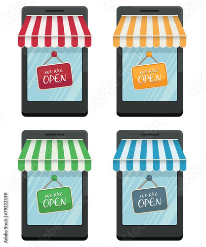 phone shop front