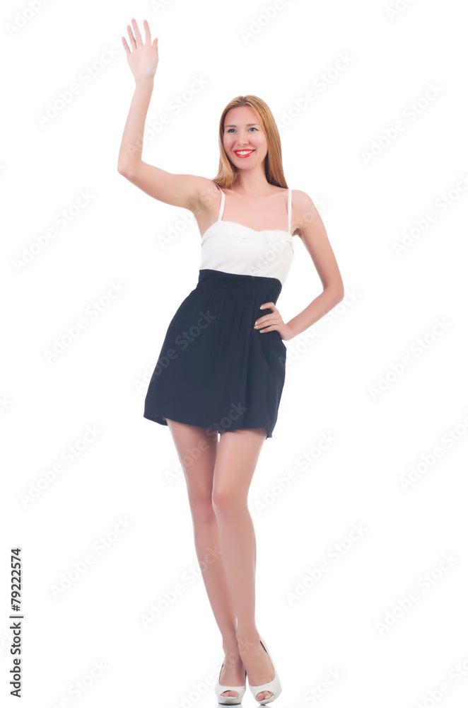 Woman in fashion clothing concept Woman in fashion clothing concept