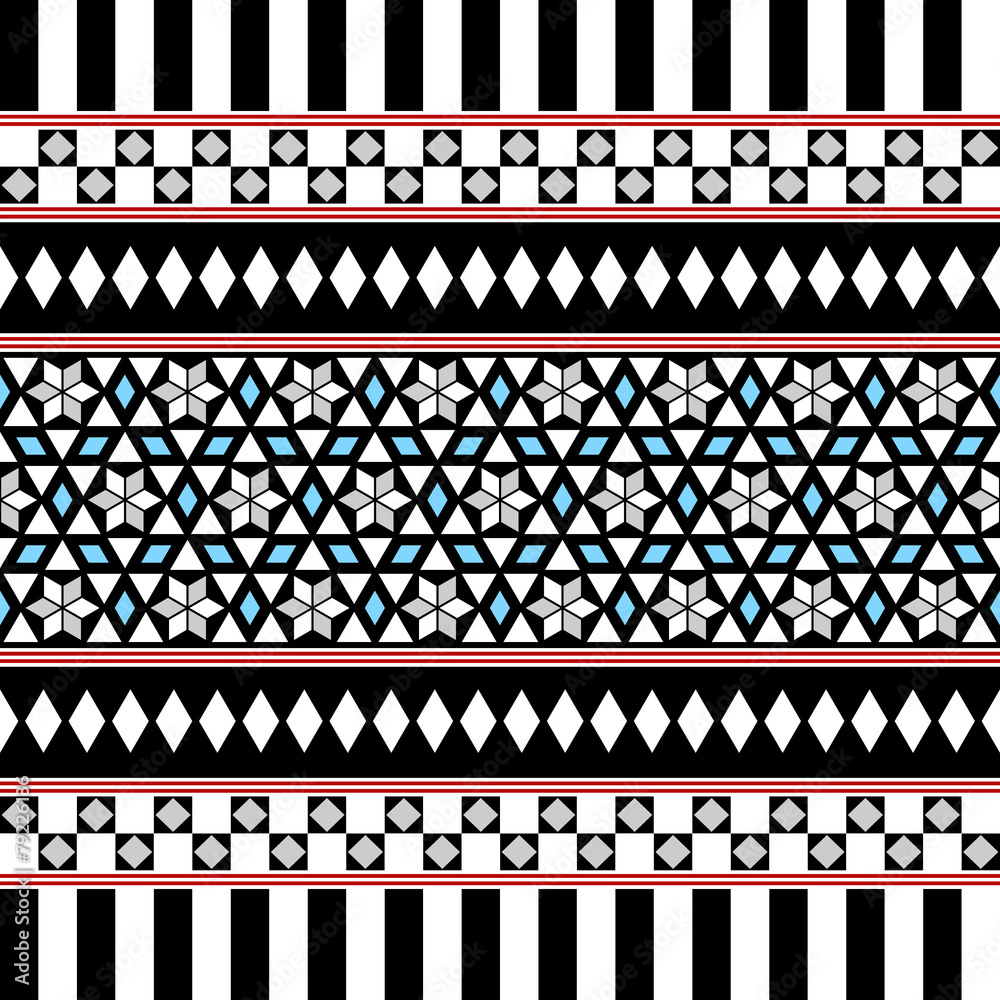 Tribal Seamless Pattern. Ethnic Vector Background Tribal Seamless Pattern. Ethnic Vector Background