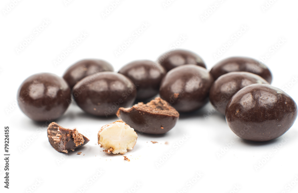 almonds in chocolate almonds in chocolate