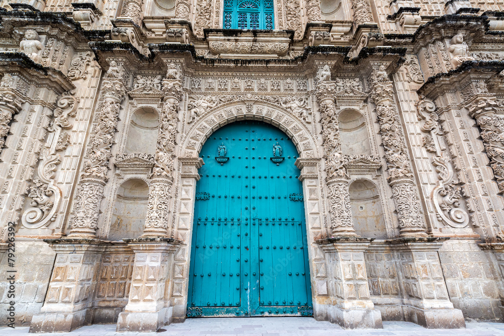 Cajamarca Cathedral Facade