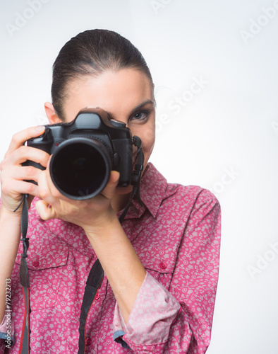 Photographer shooting