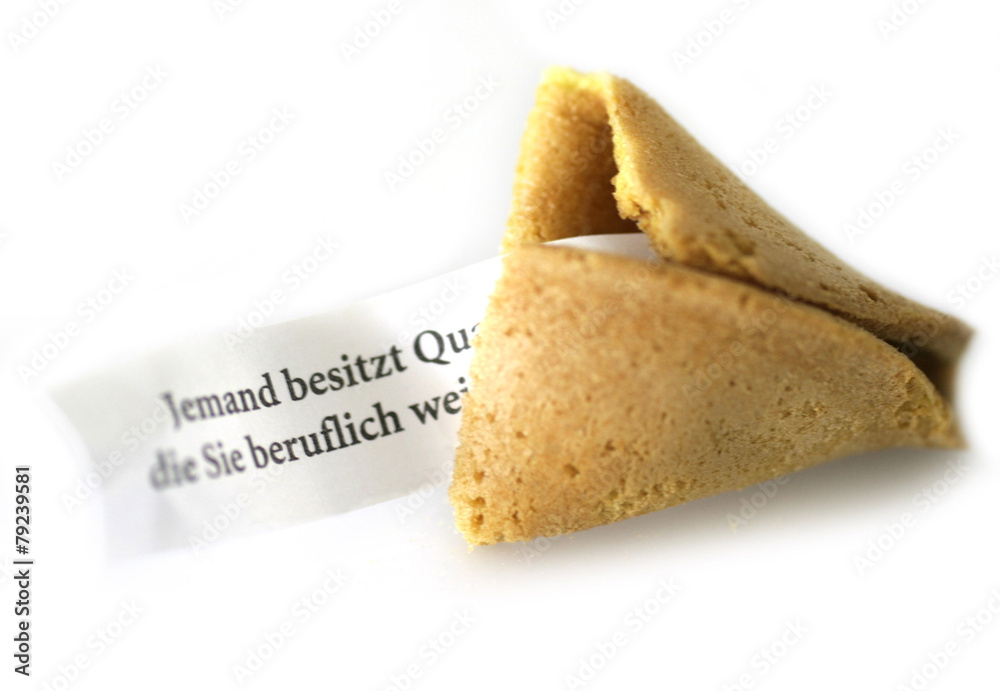 chinesischer Glückskeks chinesischer Glückskeks