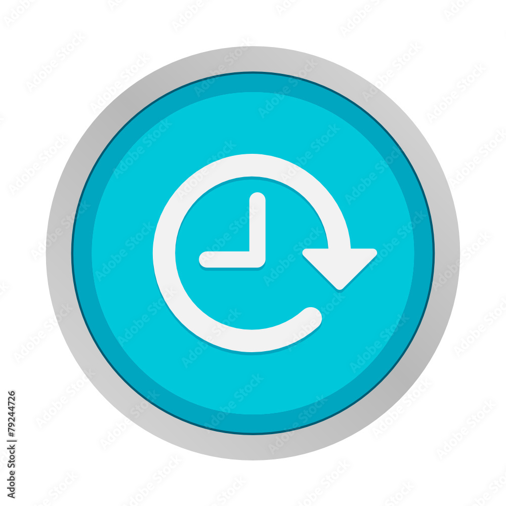 Flat App Button Flat App Button