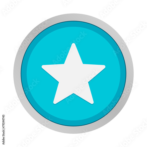 Flat App Button