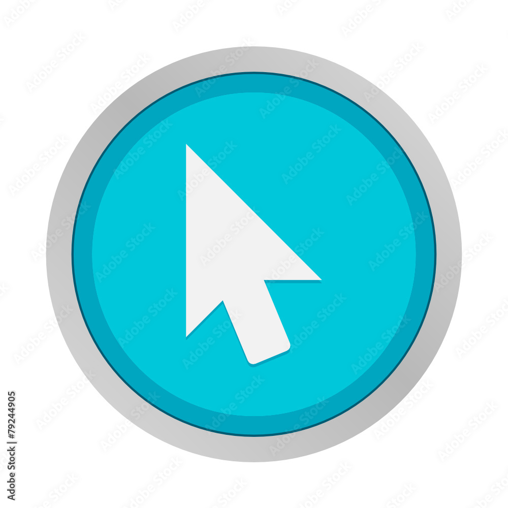 Flat App Button Flat App Button