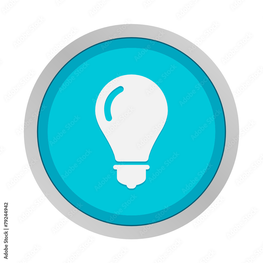 Flat App Button Flat App Button