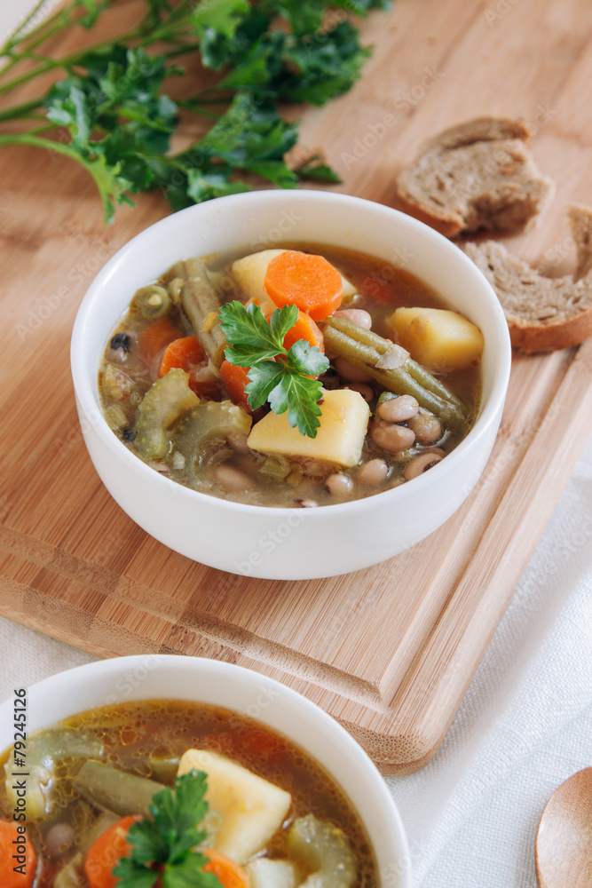 Minestrone soup Minestrone soup