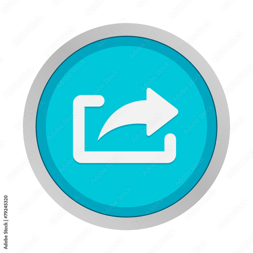 Flat App Button Flat App Button