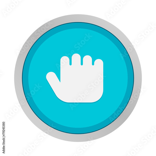 Flat App Button