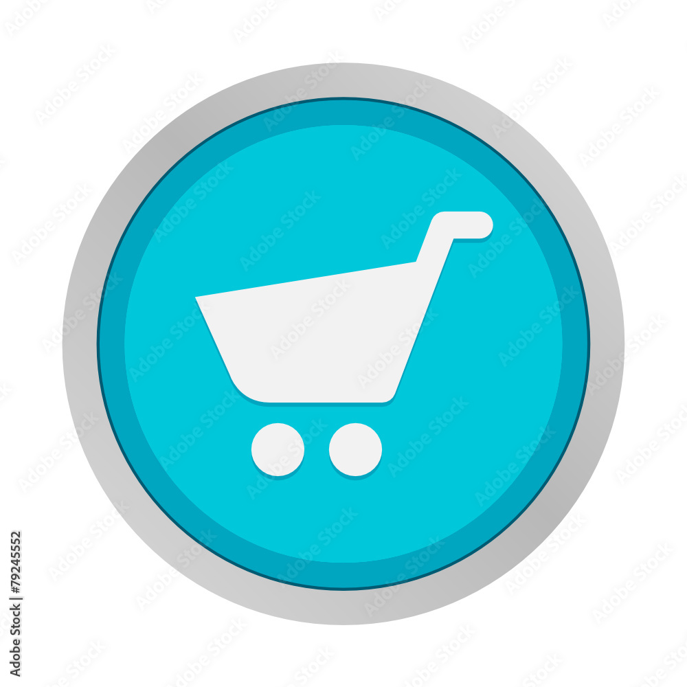 Flat App Button Flat App Button