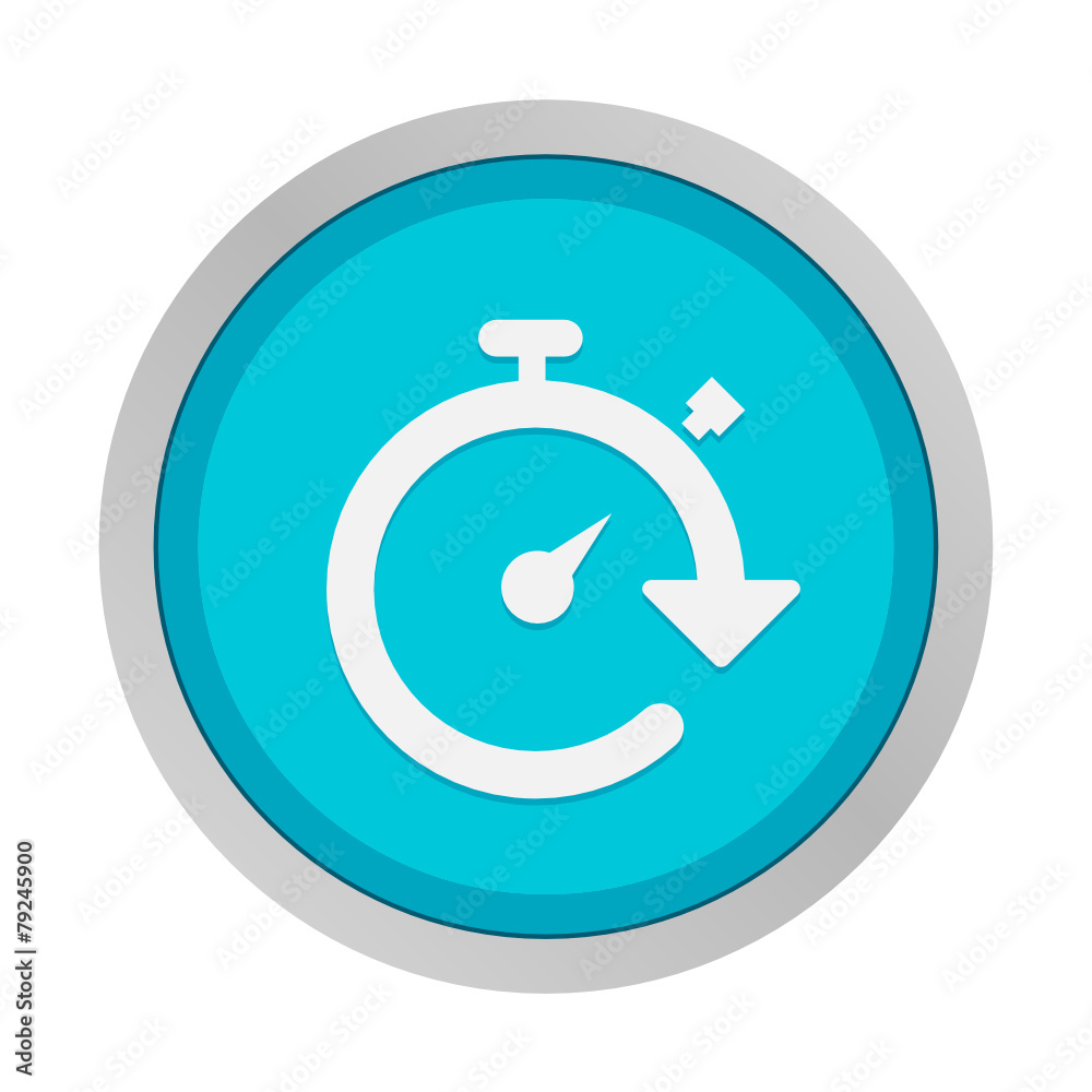 Flat App Button Flat App Button