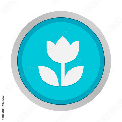 Flat App Button