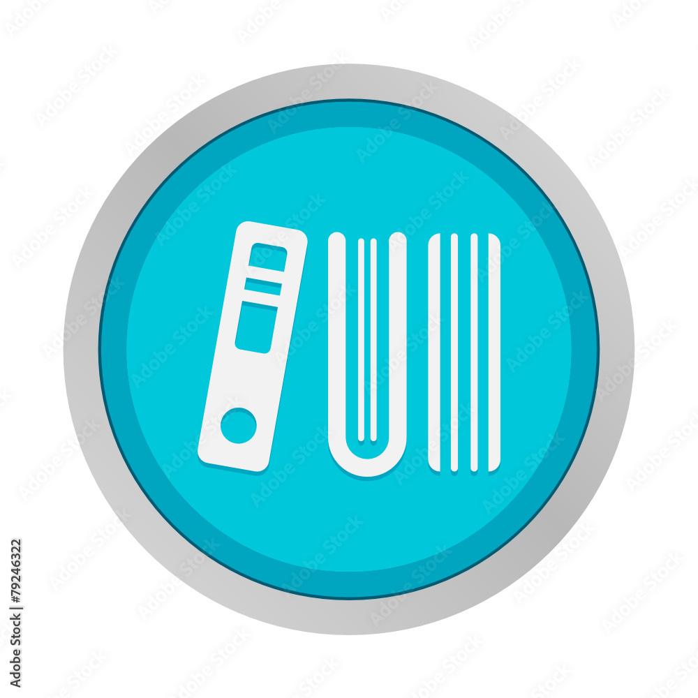 Flat App Button Flat App Button