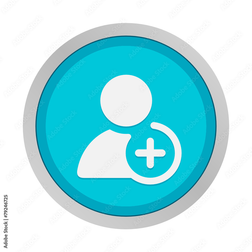 Flat App Button Flat App Button