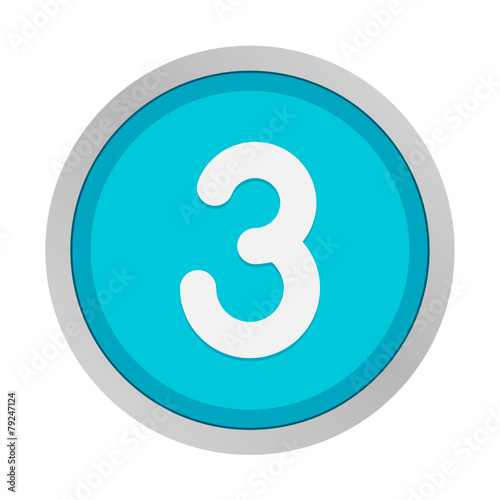 Flat App Button