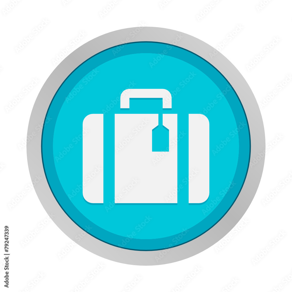 Flat App Button Flat App Button