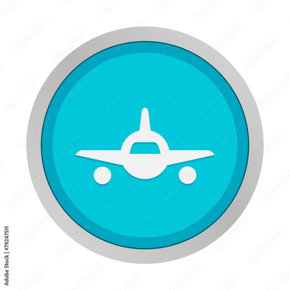 Flat App Button Flat App Button