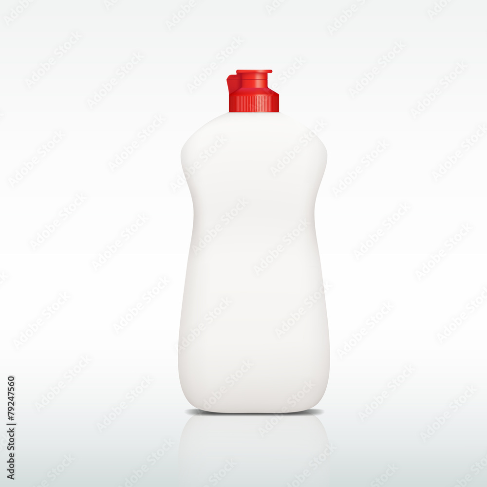 plastic bottle of detergent plastic bottle of detergent