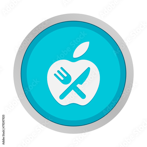 Flat App Button