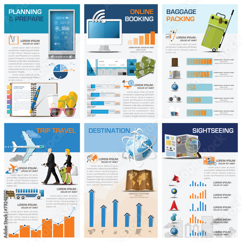 Travel And Journey Chart Diagram Infographic
