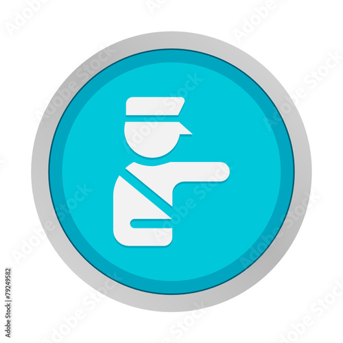Flat App Button