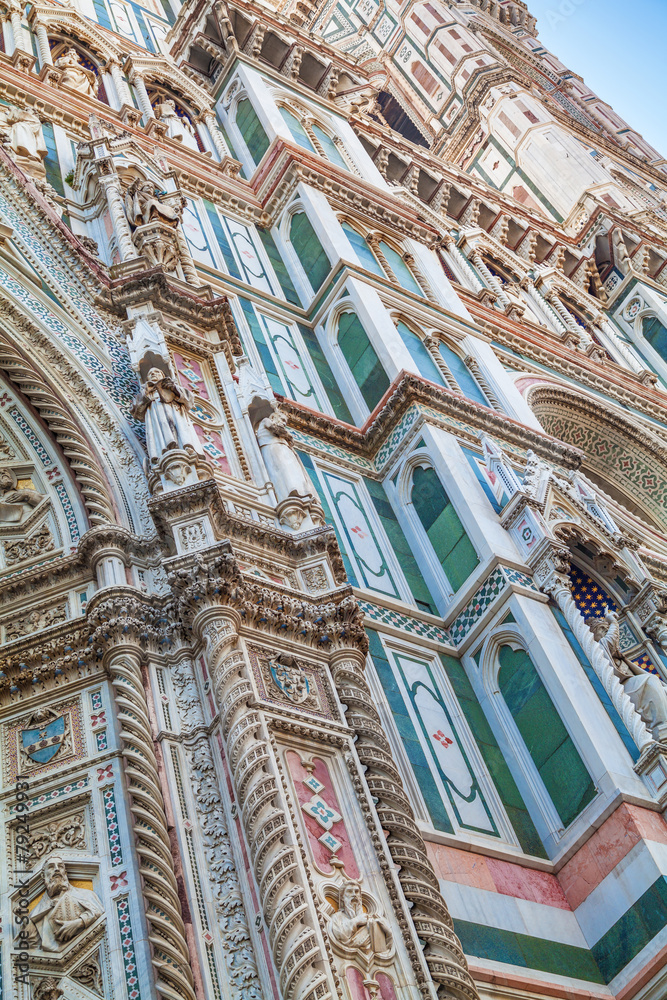 Cathedral of Florence detail. Italy
