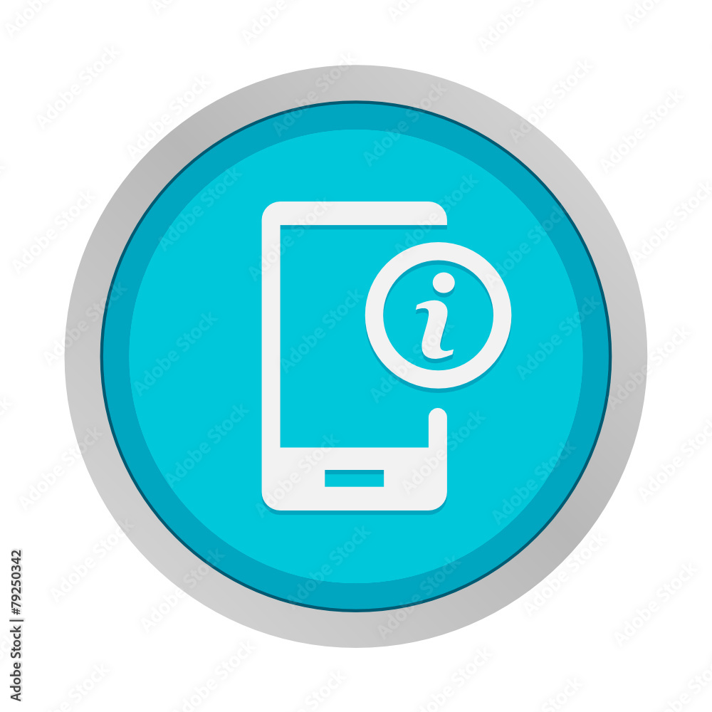 Flat App Button Flat App Button