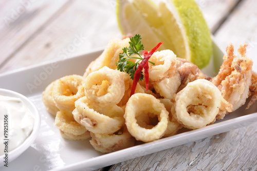 Traditional Fried Calamari