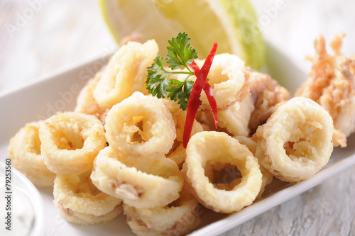 Traditional Fried Calamari