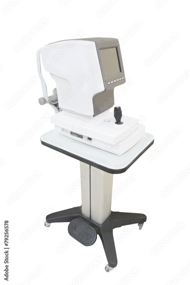 The image of test vision machine The image of test vision machine