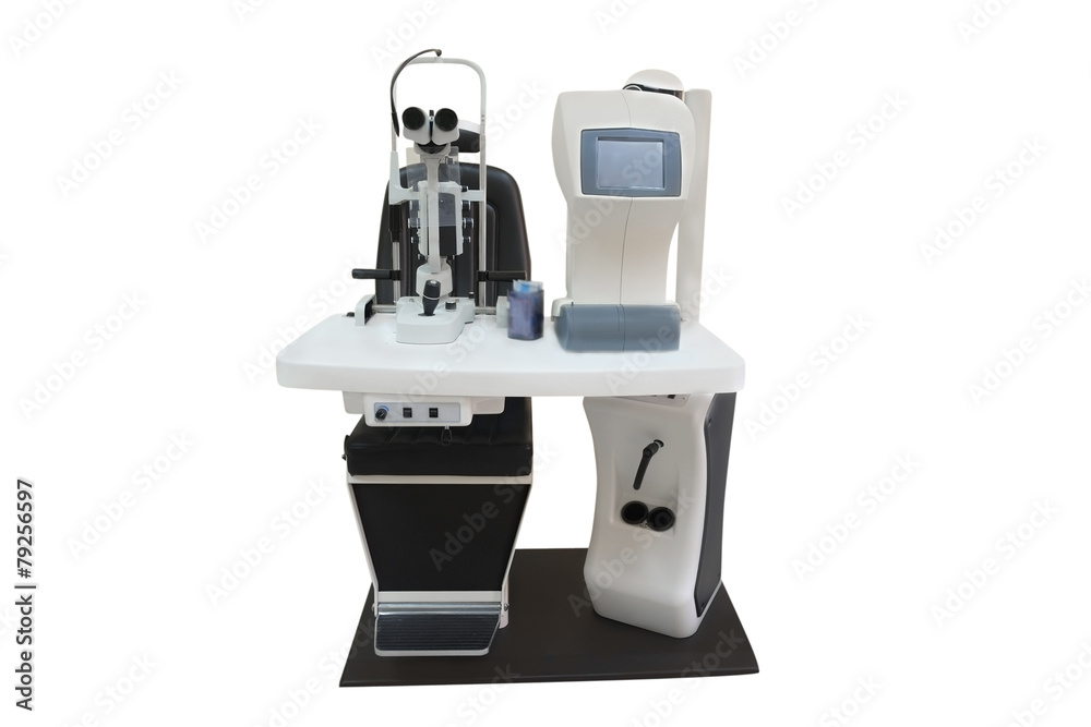 The image of test vision machine The image of test vision machine