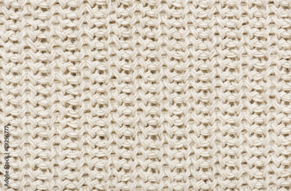 white knitted wool white knitted wool