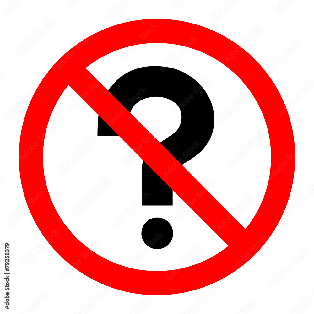 forbidden question icon great for any use. Vector EPS10. forbidden question icon great for any use. Vector EPS10.