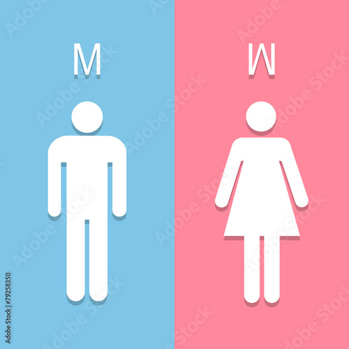 Toilet icon great for any use. Vector EPS10.