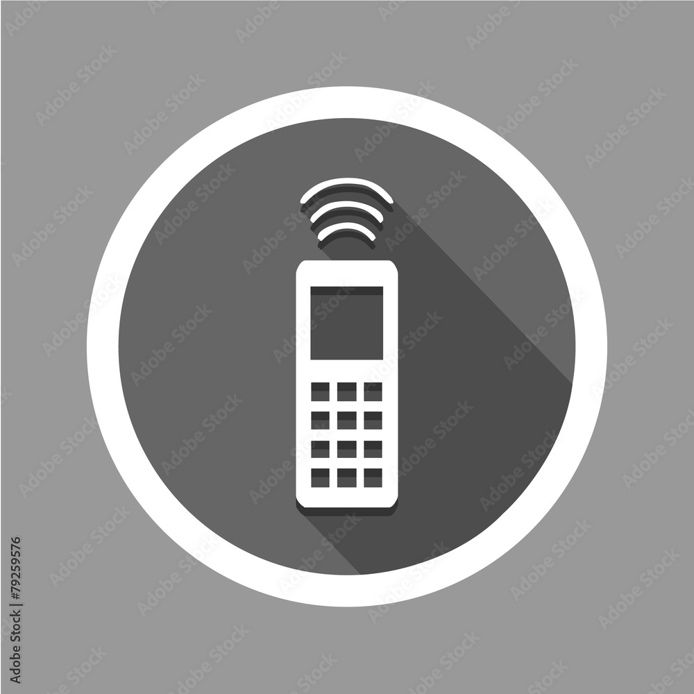 Mobile icon great for any use. Vector EPS10. Mobile icon great for any use. Vector EPS10.