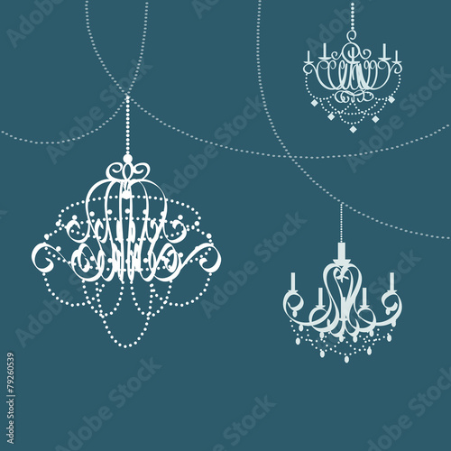 Chandelier icon great for any use. Vector EPS10.