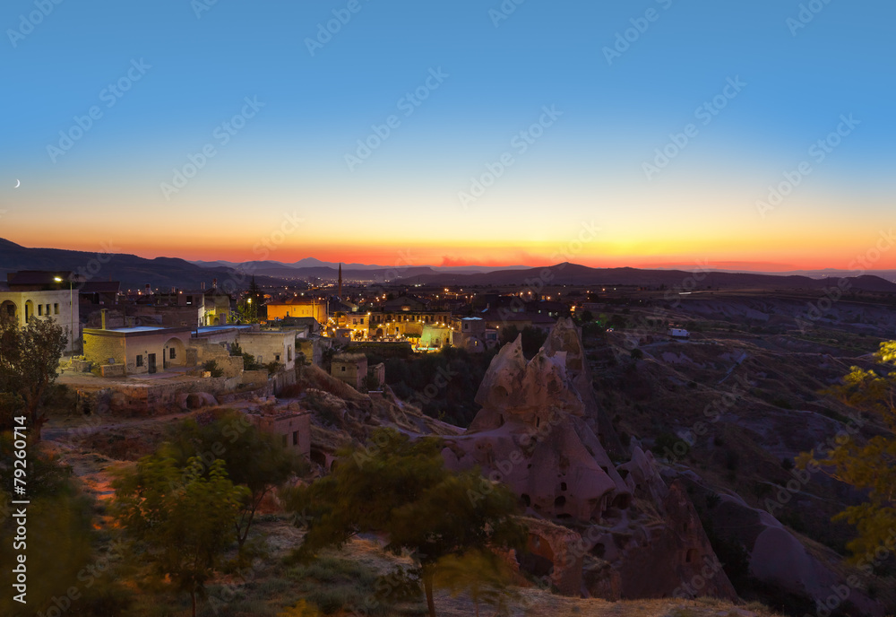 Sunset in Cappadocia Turkey