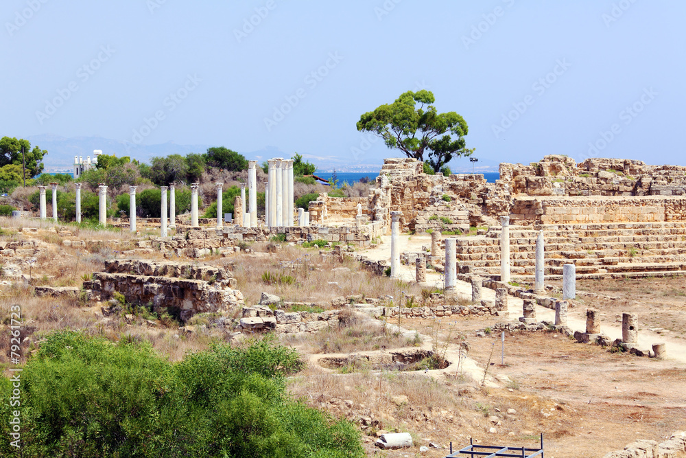 Ruins of Salamis near Famagusta.