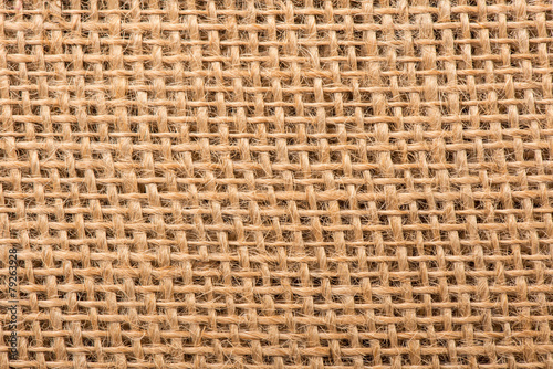 Burlap fabric background texture