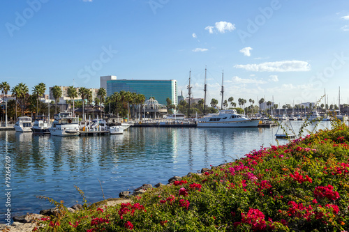 Long Beach Marina and city skyline, Long Beach, CA © f11photo