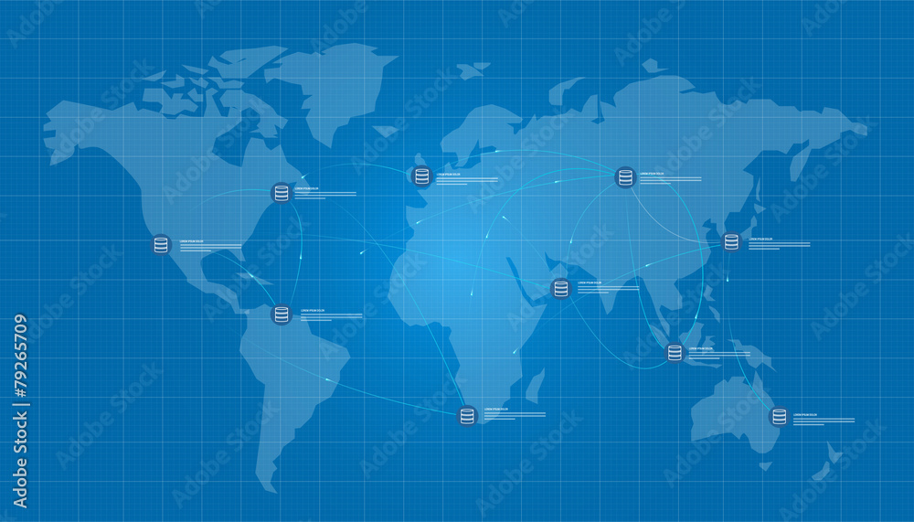 database world map