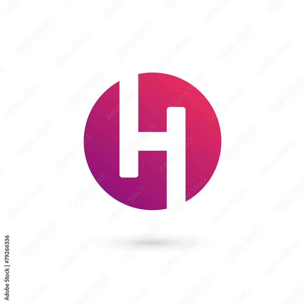 Letter H logo icon design template elements Letter H logo icon design template elements