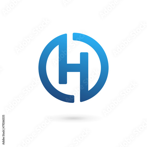 Free Download Letter H logo icon design template elements - GFXLoad